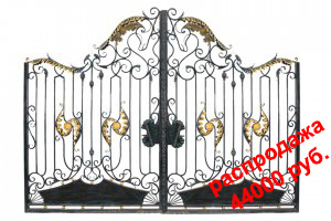 ковка ворота фото: кованые ворота фото-07 модель VIKTORIA (3500x2800)
