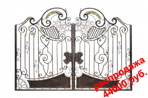 ковка ворота фото: кованые ворота фото-10 модель RIM (3500x2800)