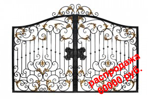 ковка ворота фото: кованые ворота фото-16 модель GRAND (3500x2800)